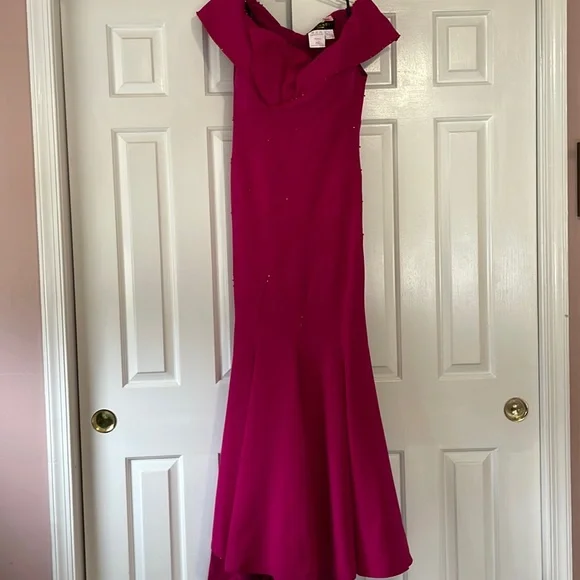 Alexander By Daymor | Dresses | Alexander By Daymor Custom Couture Fuchsia  Formal Mother Of The Bride Gown | Poshmark